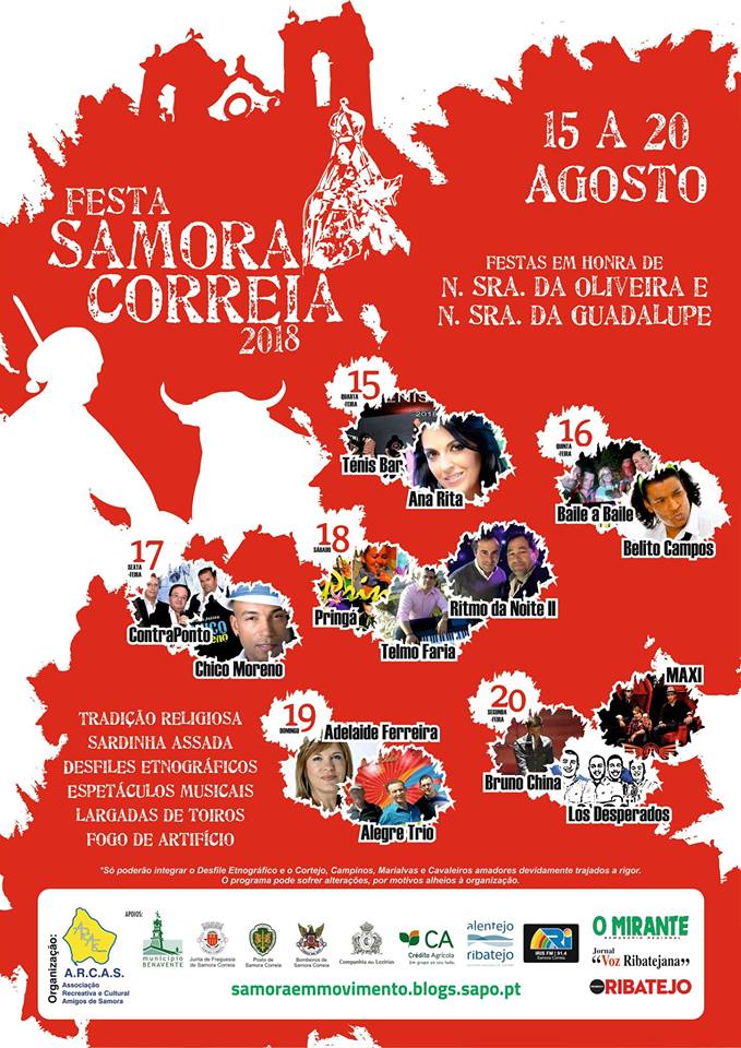 Imagem Festas Samora Correia 2018