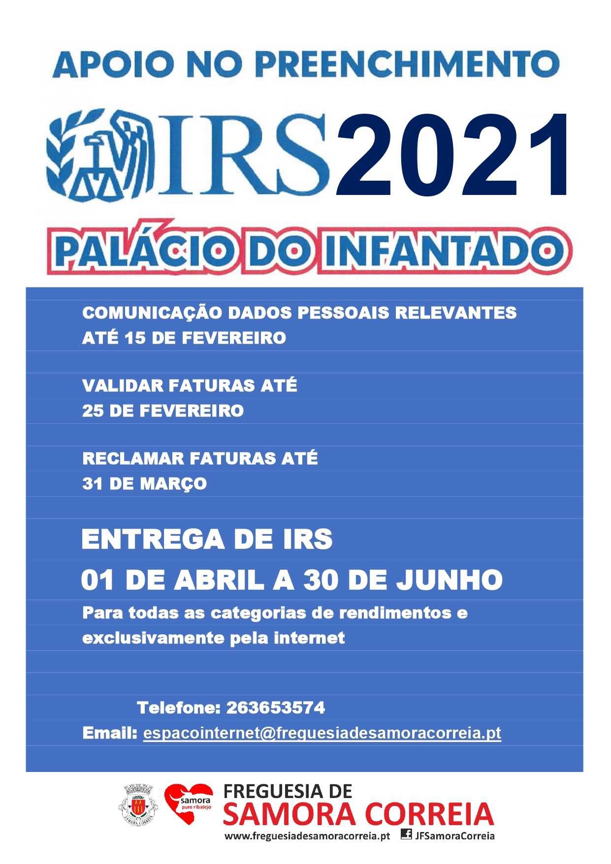 Imagem IRS 2021 - Apoio no Preenchimento