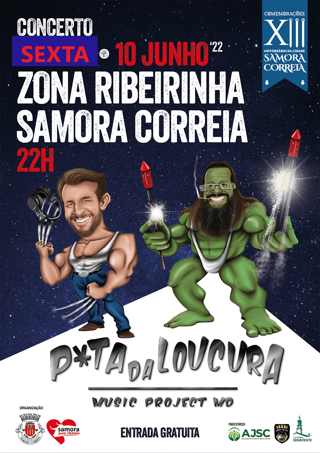 Imagem Comemorações XIII Aniversário Samora a Cidade