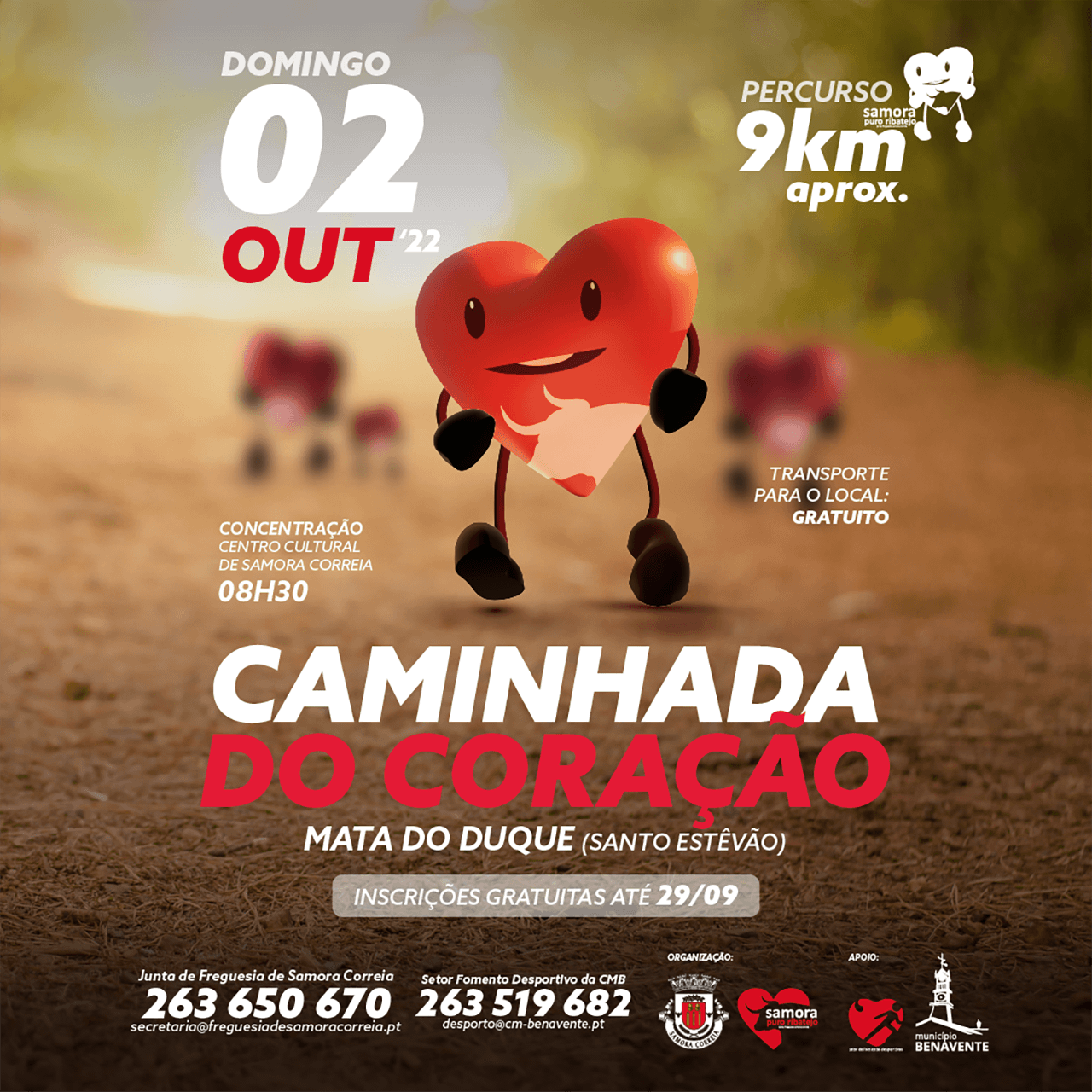 Imagem Caminhada do Coração