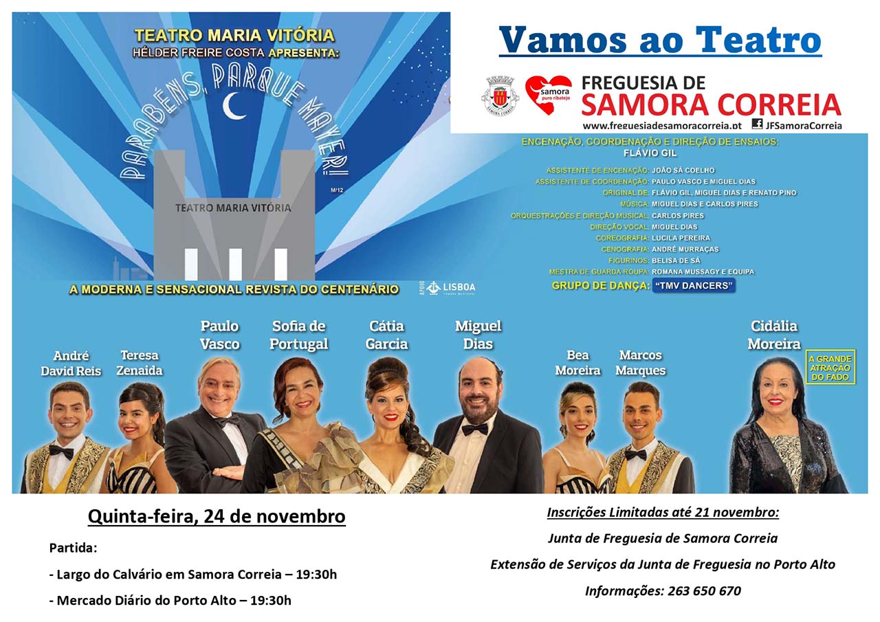 Imagem Vamos ao Teatro - 24 de Novembro