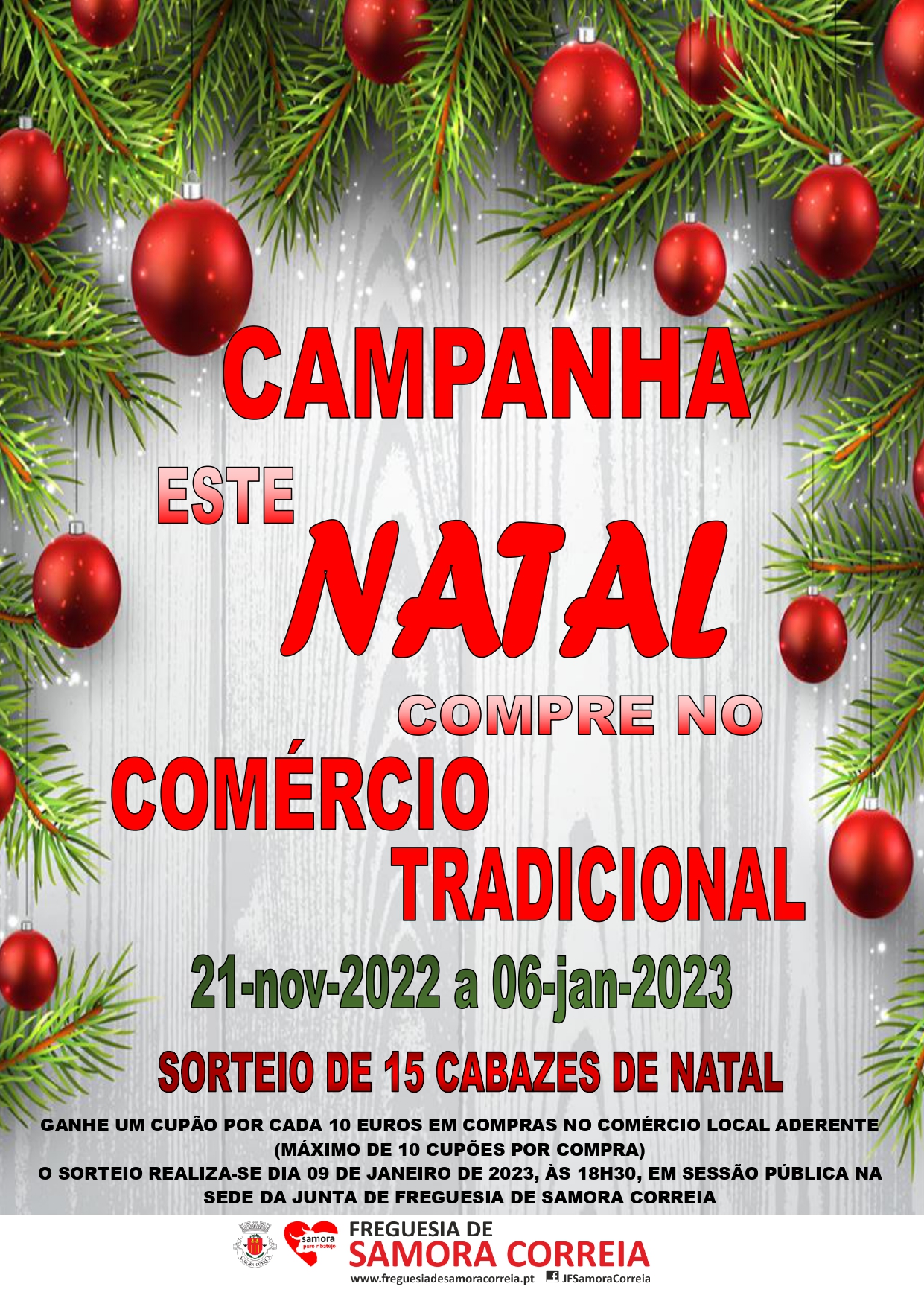 Imagem Campanha - "Este Natal Compre No Comércio Tradicional"