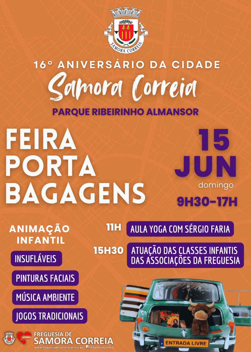 Imagem Comemorações do 16º Aniversário da Cidade Samora Correia