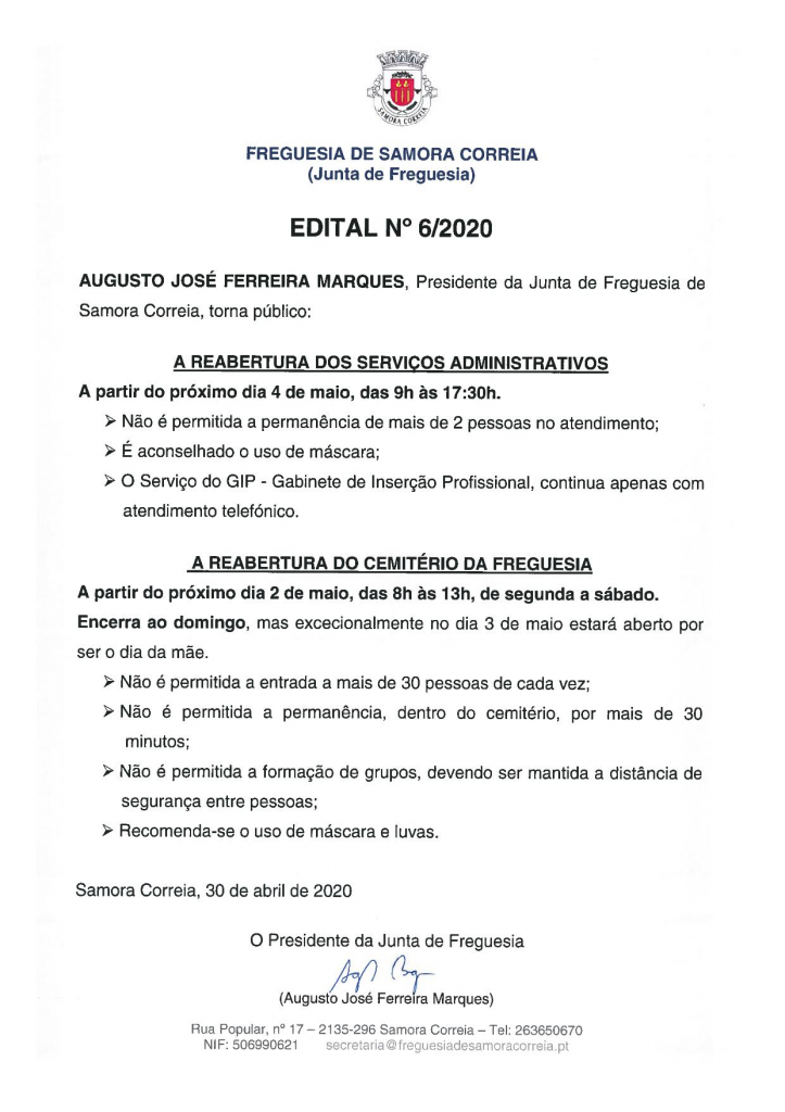 Imagem Edital Nº6/2020