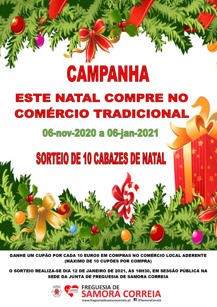 Imagem Campanha - "Este Natal Compre No Comércio Tradicional"