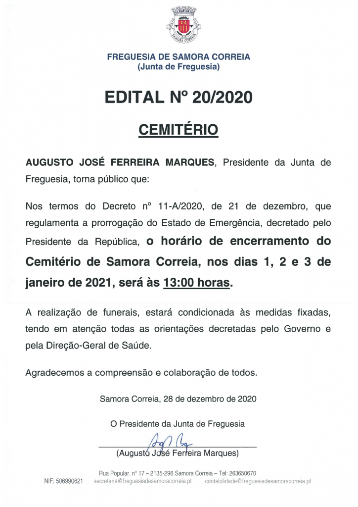 Imagem Edital Nº 20/2020