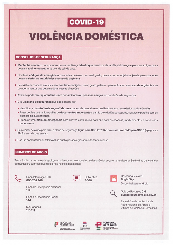 Imagem Covid-19 - Violência Doméstica