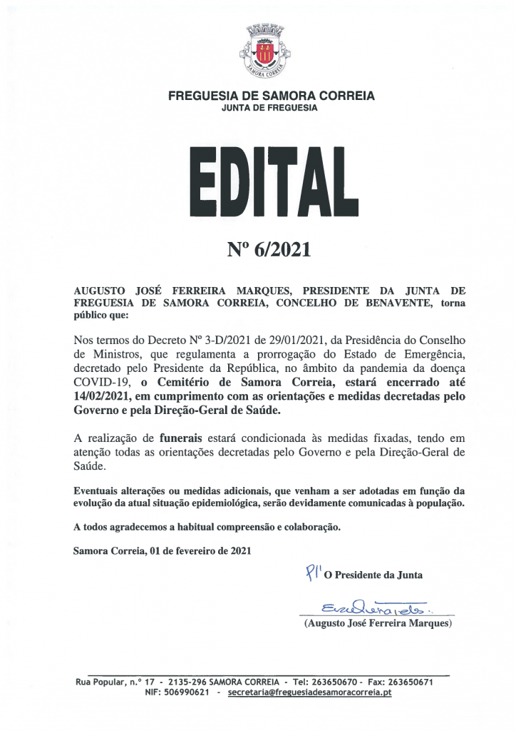Imagem Edital Nº 06/2021