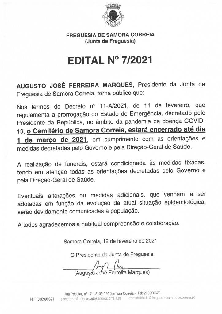 Imagem Edital Nº 07/2021