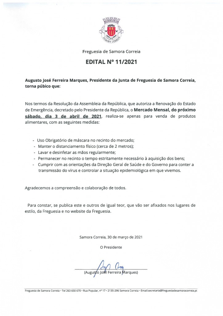 Imagem Edital Nº 11/2021