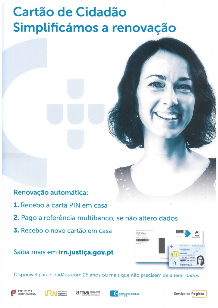 Imagem Renovação do Cartão de Cidadão Online