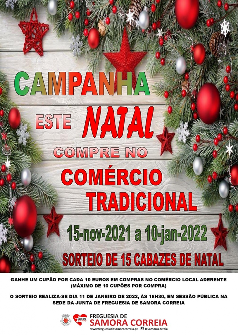 Imagem Campanha - "Este Natal Compre No Comércio Tradicional"